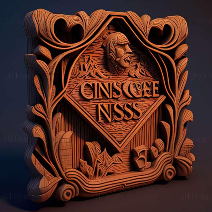 3D модель Kings Que5 Absence Makes the Heart Go Yonder game (STL)
